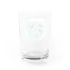 つなサポSHOPのやの犬すいすい Water Glass :back