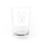 うさぎの店（星野希望）の【星野希望】うさぎ🐰 Water Glass :back