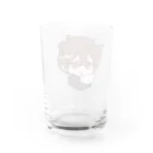 まろここちゃんのしょんしょんなこちゃん Water Glass :back