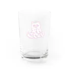 tanuki_msのジンジャーエール・タヌシュアァァ　ロゴ  Water Glass :back