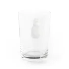 ちえまる商店の振り向きらむちゅ Water Glass :back