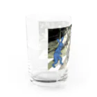 超獣★GIGAのRABBY ROAD 白ロゴ Water Glass :back