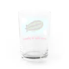 キッズモード某のスイカ飛行船 Water Glass :back