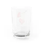 2ko1のさくらんぼ Water Glass :back