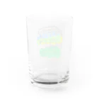 ぽこぽんやさんのシンジュサン Water Glass :back