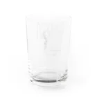 まちのやのはたらきたくない Water Glass :back