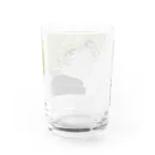 タケノコ八の古臭い絵 Water Glass :back