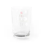 猫毛布ストアのばんさんかい Water Glass :back