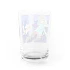 くぅちゃんの犬と星と女の子 Water Glass :back