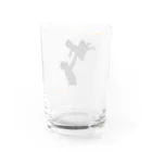 バレエシルエット ballet*pointe_pon*の父の日 × バレエ　【my princess my hero】 Water Glass :back