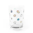 ナポリのSUZURIのうさちゃんファミリー Water Glass :back