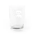 街のハングル屋さんの멍멍 グラス Water Glass :back