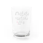 街のハングル屋さんの소녀(少女)グラス♥️ Water Glass :back