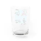 うさぎ少年アンソニーの正心誠意【筆文字】 Water Glass :back