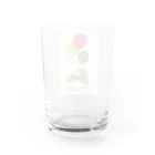 Sugar Ginger Cookieのヒタムと風船 No.2 Water Glass :back