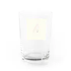 白玉しらこのきつね Water Glass :back