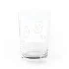 ぴーす☆の海辺のミー君 Water Glass :back