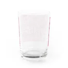 がうでぃ。のRED animals Water Glass :back