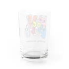 pochi-pochiのpochi-pochiマーク Water Glass :back