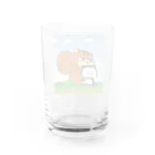 SUZURI×ヤマーフのガシッ Water Glass :back