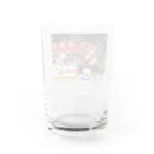 ☆あゆ ころ たろの☆ ハッピーライフの楽しいお面屋さん Water Glass :back