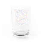 kura_shop🌈のさかな2匹いる Water Glass :back