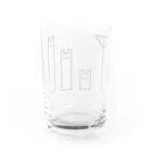 2Dうさぎの2Dうさぎ 電波 Water Glass :back