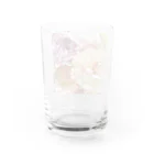 amekoamenokoのflower Water Glass :back