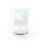Masashi Kaminkoの【パンダ】イルカとポンちゃん Water Glass :back