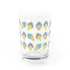 ハシビロ☆SHOPのハシビロコウFACE Water Glass :back