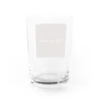 Wake Up Shopのワクチン2回打ちました〜Fully vaccinated Water Glass :back