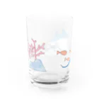 NEZU3のダイビングねずみ Water Glass :back