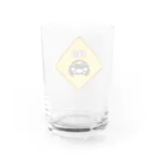 丸目同盟🤝の標識風　880 Water Glass :back