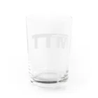 マニアックトップチームグッズショップのMTT（ManiacTopTeam） Water Glass :back