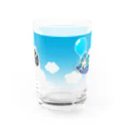 光ノ大橋なずな🍀のブルスカデザイングラス Water Glass :back