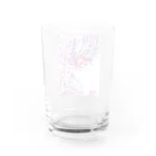 レモンかわいい女子♥️オリジナルショップのピュア♥️女子 Water Glass :back