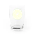 大統領のねこちゃんグッズのすっぱい Water Glass :back