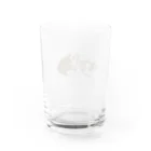 ほそぼそタイムスのいぬちゃんねこちゃん Water Glass :back