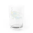 Gemo こうだともこのげもげも昇龍 Water Glass :back