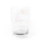 Laugh Rain Laboの春待ちの鳥 Water Glass :back