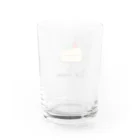金木犀の隠れ家のice cream Water Glass :back
