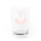 shiromofuのあめちゃん🍬夏 Water Glass :back