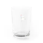 ゼロポイントフィールドの雪だるま Water Glass :back