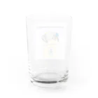 かすみ草のおまじないの花言葉 Water Glass :back