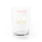 柏洋堂のCheers! (乾杯!) Water Glass :back