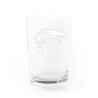 NANO_CARDSのワニとかぼちゃ Water Glass :back