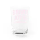 KohsukeのZombie You! (pink print) Water Glass :back