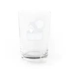 サメ わりとおもいのサメの缶詰 Water Glass :back