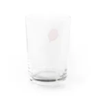 めすこ店の赤い風船 Water Glass :back