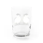 Coo-birdのはしぶとがら＆こがら Water Glass :back